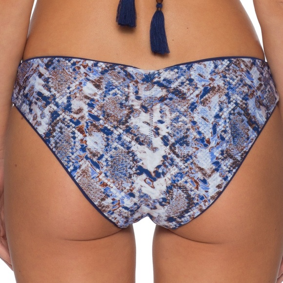 BECCA - Adela Animal Print Hipster Bikini … - Picture 2 of 6